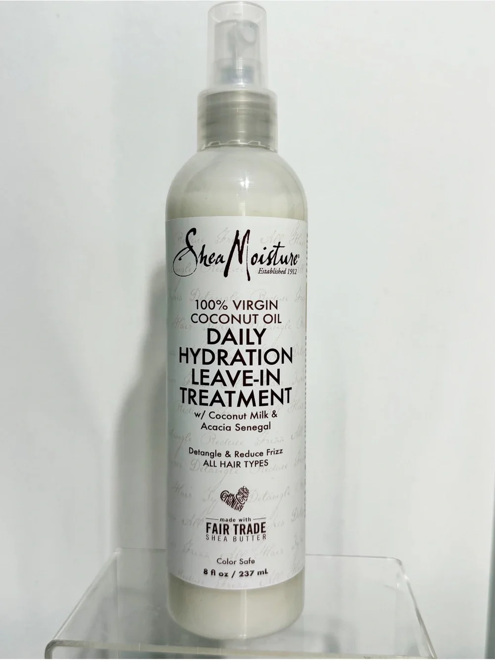 Shea Moisture 100% Virgin Coconut Oil Daily Hydration LEAVE-IN TREATMENT 8 fl oz